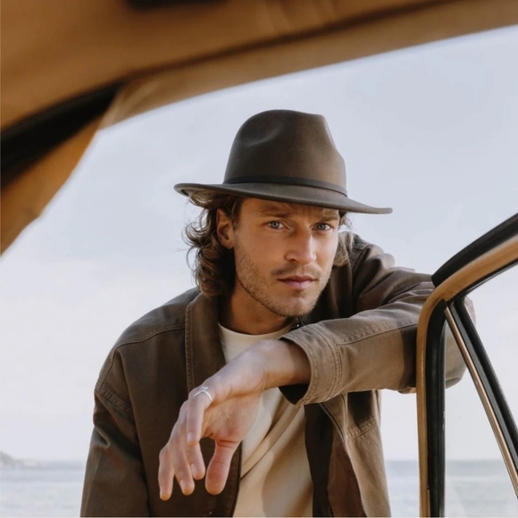 Will + Bear Stylish Brown Fedora Hat main image 8